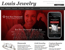 Tablet Screenshot of louisjewelry.com